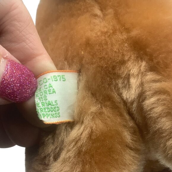 Vtg 1975 R. Dakin Teddy Bear Stuffed Plush Toy 9"x6" Standing All Four Realistic - Picture 4 of 8